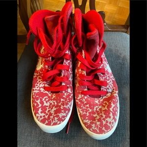 Red Nike Hightops